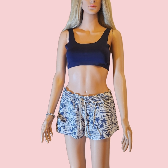 Beachy TROPICAL SURFER Cali 1850 Linen Blend Shorts, EUC Medium - Picture 9 of 12